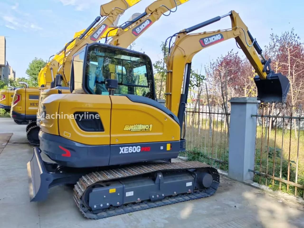 XCMG XE60G mini excavator